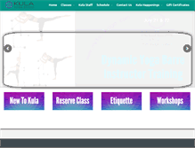 Tablet Screenshot of mykulayoga.com